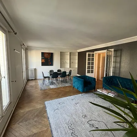 Balcon , Vue Tour Eiffel Ac 5/6 P Apartment