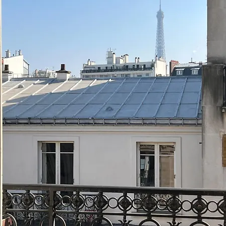 Apartment Balcon , Vue Tour Eiffel Ac 5/6 P Paris